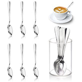 MSHUNKEJI demitasse spoons with holder for stylish service