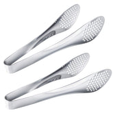 MSY BIGSUNNY 9-inch buffet tongs, shiny stainless steel for effortless serving at gatherings.