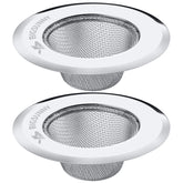 MSY BIGSUNNY mesh sink strainer with wide rim for quick drainage and easy cleaning.