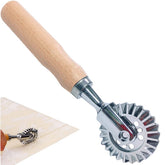 MTOMDY pastry wheel wonton roller 6-7 inch for precise, fast wonton shaping