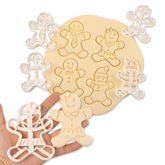 Mtruil 4-piece 3D ornament ball cutters for stunning tree decorations