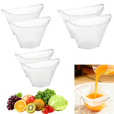 MTZK bowl-shaped filter bag opening for easy pouring and refined straining.