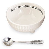 Mud Pie Circa dimple-texture dip cup for stylish entertaining and dipping