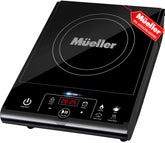 Mueller RapidTherm induction cooktop compact for space-saving cooking.