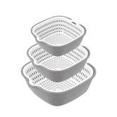 MuSgeIR large-colander for washing vegetables with efficient rinsing and durable design