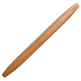 Muso Wood wooden French rolling pin full length for even dough rolling and pastry prep