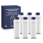 Mutital Delonghi filter front view, compact replacement for busy coffee routines.