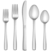MUTNITT 30-piece set: six dinner forks for everyday dining
