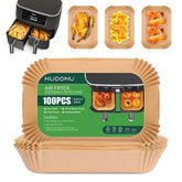 MUOOMU air-fryer liners fit Ninja DZ201/DZ401 for clean baking
