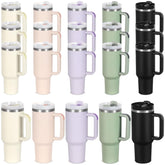 Muwnrol 40oz tumbler with handle and straw for easy on-the-go hydration