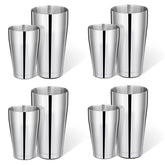 mwellewm 8 Pcs cocktail shaker set on full display for home entertaining