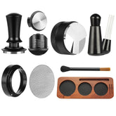 Mytdkxin 51mm espresso tamper base for even extraction and consistent espresso.