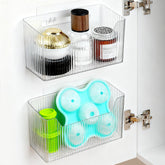 MZYIWUU cabinet door organizer inside-door storage for hidden bathroom essentials