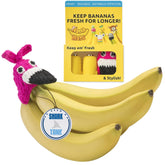 NANA HATS freshness keeper closeup shows longer-lasting bananas