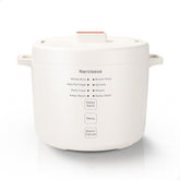 Narcissus 3.5-Cup Rice Cooker front view for compact kitchens.