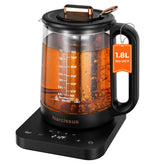 Narcissus electric kettle temperature control for precise brewing across teas and coffees.