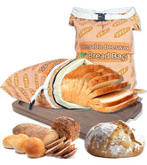 NautDuty beeswax bread bag with linen outer supports breathable freshness for sourdough