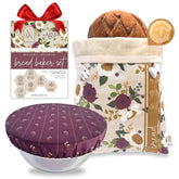 Nectar & Nest bread bags set keeps bread fresh without plastic.