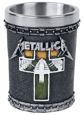 Nemesis Now Metallica Master of Puppets shot glass front view for display