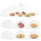 NEPAK extra-large outdoor food covers protect meals from insects