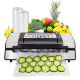 NESCO VS-12 vacuum sealer with viewing lid provides accurate seals for better monitoring