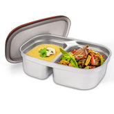 NestDin 1.5L lunch box inner container fits snugly for even heating