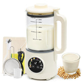 NestEase 8-in-1 Nut Milk Maker hero shot ready for plant milks.
