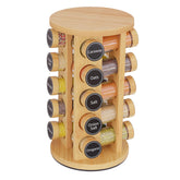 New England Stories spice rack carousel with easy access for cooking