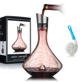 NEW PACIFIC YOUYAH wine decanter with aerator spout for faster oxygenation and flavor release