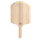 New Star 50226 wooden pizza peel with a 14x12 inch blade for effortless transfer.