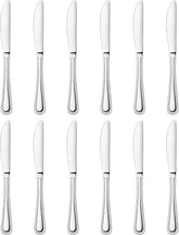 New Star bead-pattern dinner knife 8.5-inch with a gleaming stainless finish for everyday dining