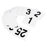 New Star 23114 table number card with bold 1 for quick seating