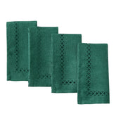 Newbridge Christmas square napkins with textured fabric for festive, durable table settings.