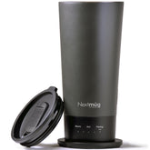 Nextmug Go graphite lid closed for travel