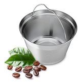 Nicelucky reusable basket filter for 4-5 cup brews, reducing waste