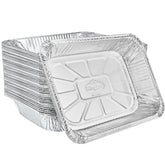 Nicole Home Collection aluminum half-size pan, front view for easy serving and even heat distribution