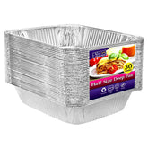 Nicole Home Collection aluminum half-size pan, top view, even heat for even baking