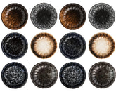 Nicunom 12-pack ceramic dipping bowls for sauces and condiments.