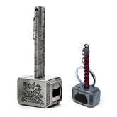 Nidavellir 2-pack magnetic hammer bottle opener set, ready for quick bottle access.