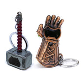 Nidavellir hammer bottle opener keychain with sturdy design for everyday use.