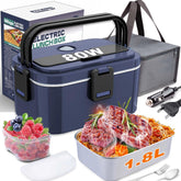 Nifogo electric lunch box with heating base for quick warm meals