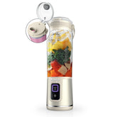 Ninja Blast portable blender base with USB-C recharge for cordless blending on the go.
