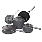 Ninja NeverStick premium 8-piece cookware set, nonstick surface for easy cooking.
