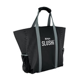 Ninja SLUSHi tote bottle compartment for secure transport.