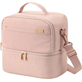 NISHEL lunch bag with two separate compartments keeps meals organized for work.