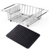 NiuYichee over-sink dish drying rack extended for flexible drying space