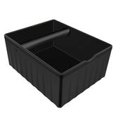 NMW earthmone espresso knock box in black with durable build protecting the portafilter