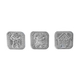 Nordic Ware gingerbread boy stamp showing festive cookie design for holiday trays