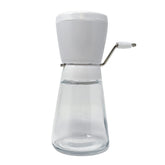 Norpro Nut/Topping Chopper hopper in action for fast nut chopping