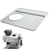 NOTSEK Breville tamping mat for 870/880, top view keeps workspace clean during tamping